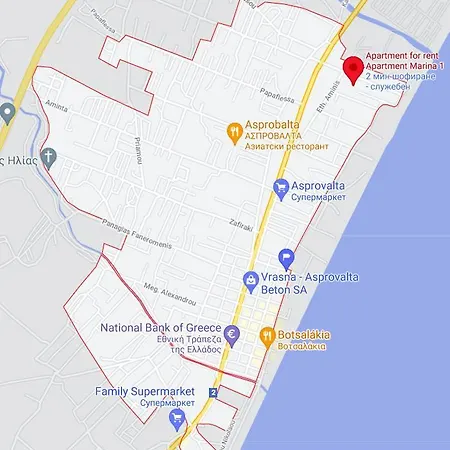 Marina 1 Апартаменты Аспровальта